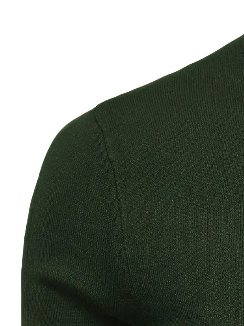 Men’s Casual Turtleneck Pullover – Comfortable Autumn/Winter Sweater