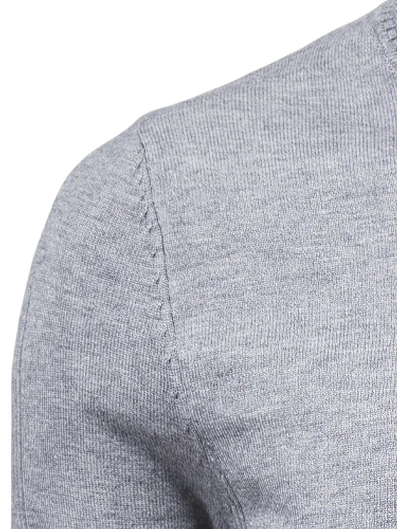 Men’s Casual Turtleneck Pullover – Comfortable Autumn/Winter Sweater