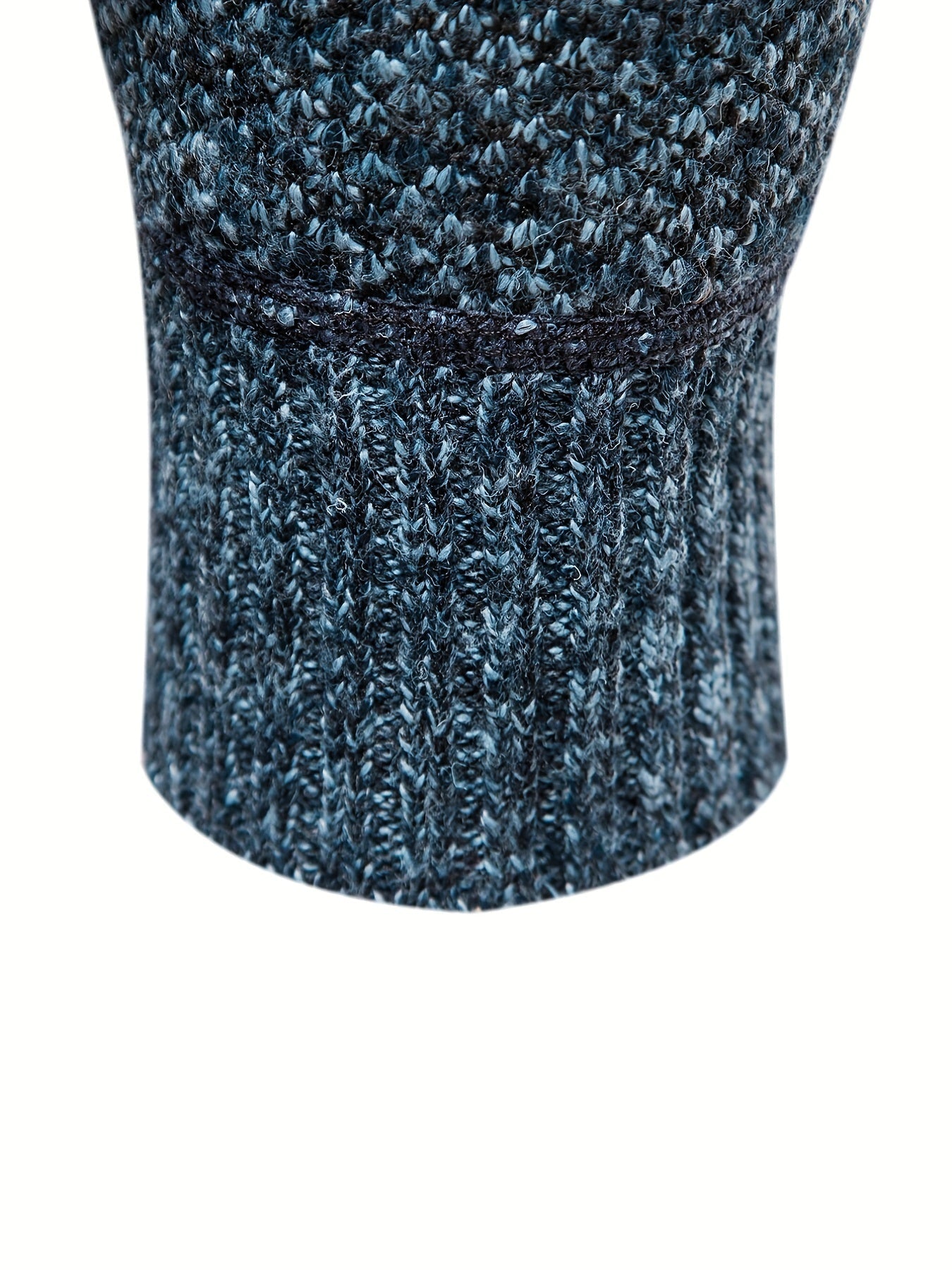 Men’s Thermal Half-Zip Jumper – Soft Knit Fall/Winter Sweater