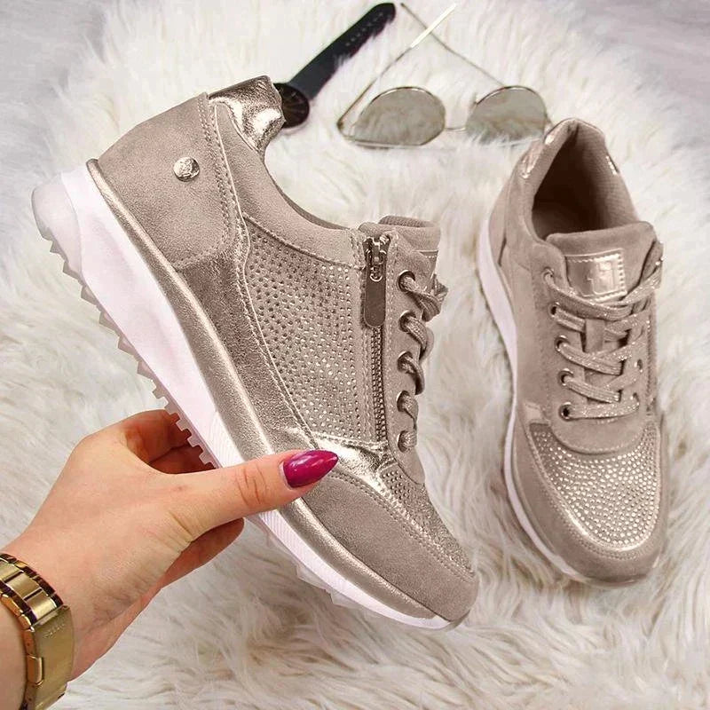 Women’s Comfortable Shoes – Breathable Walking Shoes with Arch Support and Non-Slip Sole