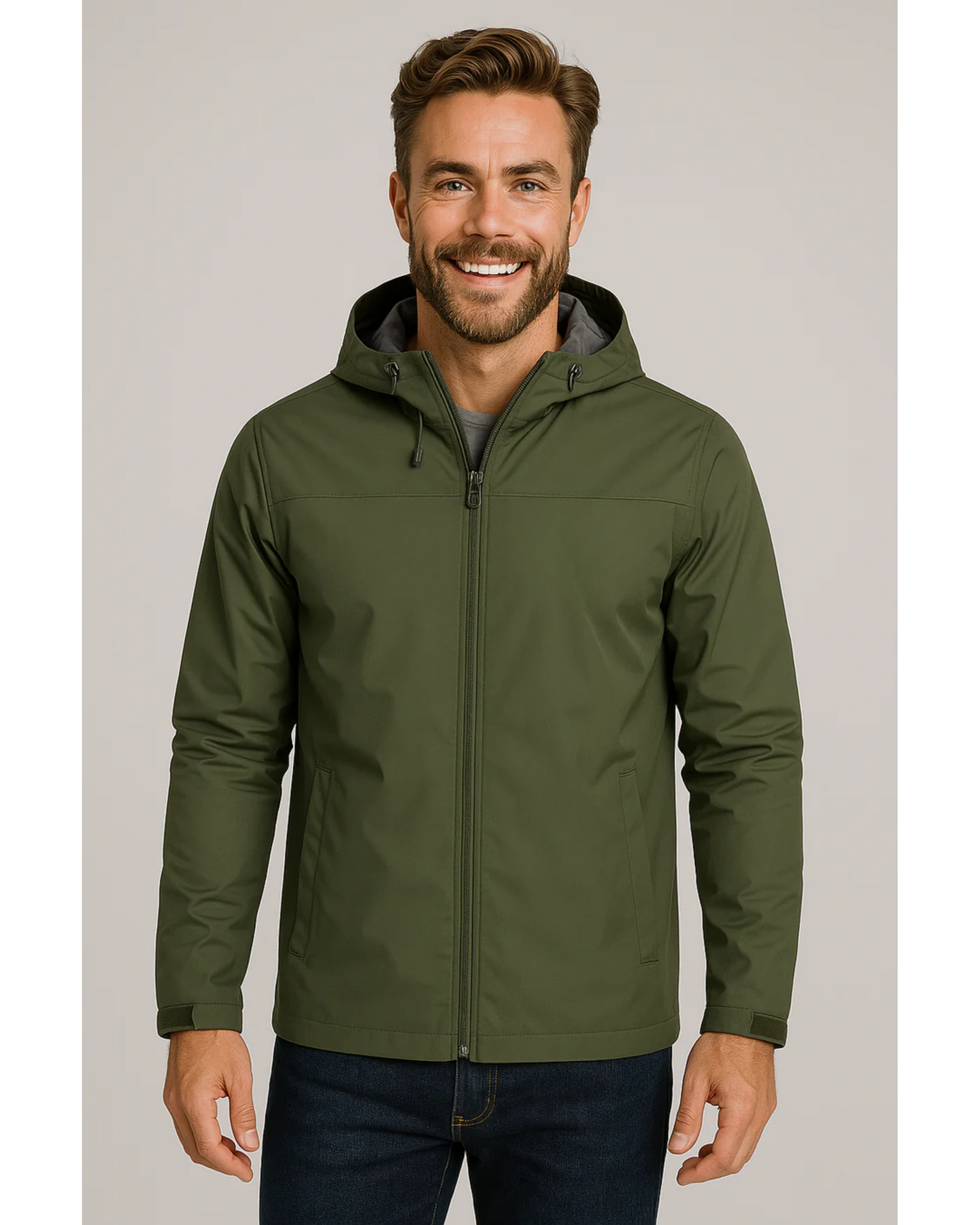 Men’s Water-Resistant Autumn Jacket – Lightweight Weatherproof Coat