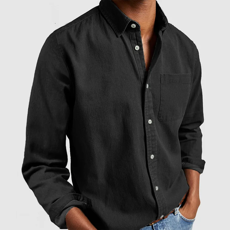 Men’s Comfortable Casual Shirt – Soft Breathable Relaxed Fit Shirt for Everyday Wear