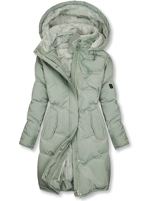 Women’s Luxurious Insulated Jacket – Warm Winter Coat with Elegant Design