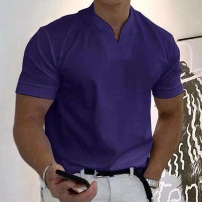 Men’s Polo Shirt Classic Fit, Breathable Smart Casual Shirt