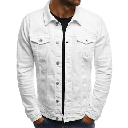 Men’s Denim Jacket – Classic Casual Jean Jacket with Tailored Fit and Functional Pockets