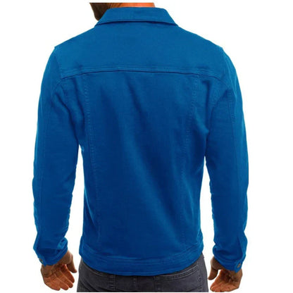 Men’s Denim Jacket – Classic Casual Jean Jacket with Tailored Fit and Functional Pockets