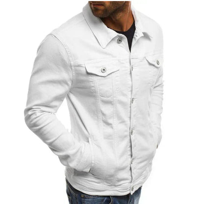 Men’s Denim Jacket – Classic Casual Jean Jacket with Tailored Fit and Functional Pockets