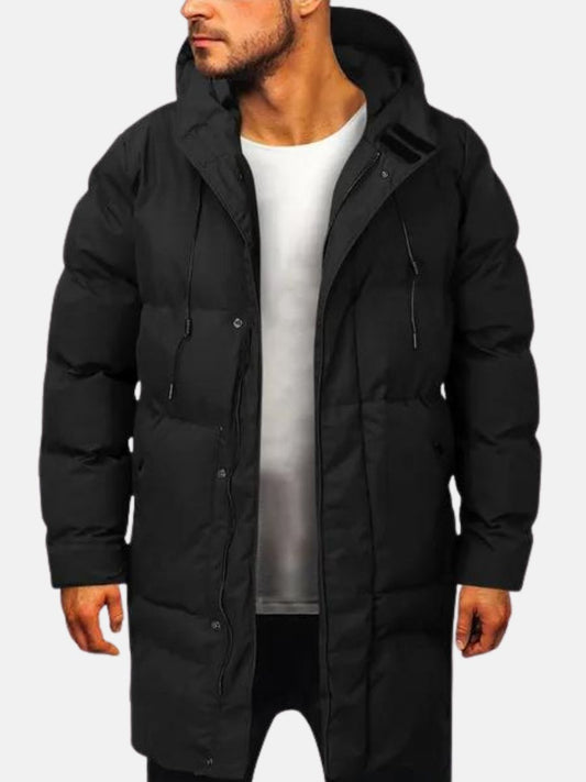 Men’s Parka Jacket – Warm Insulated Winter Coat with Modern Slim Design