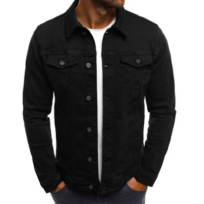 Men’s Denim Jacket – Classic Casual Jean Jacket with Tailored Fit and Functional Pockets