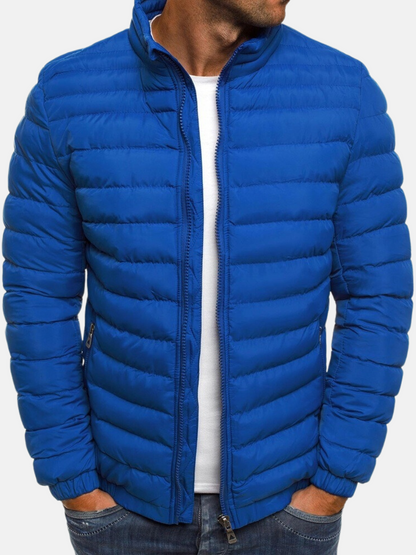 Men’s Quilted Jacket – Stylish Lightweight Warm Outerwear for Casual & Everyday Wear