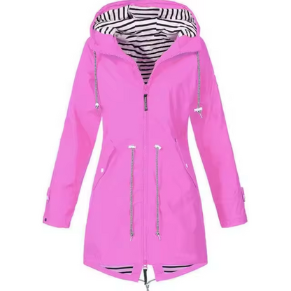 Waterproof Coat with Hood – Windproof Rain Jacket for Men and Women