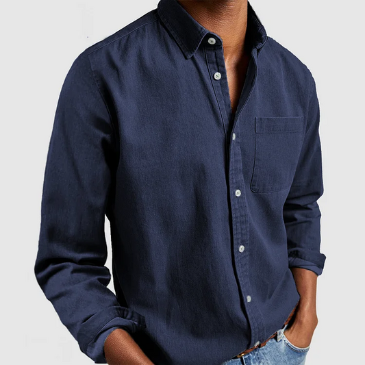 Men’s Comfortable Casual Shirt – Soft Breathable Relaxed Fit Shirt for Everyday Wear