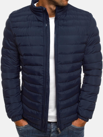 Men’s Quilted Jacket – Stylish Lightweight Warm Outerwear for Casual & Everyday Wear
