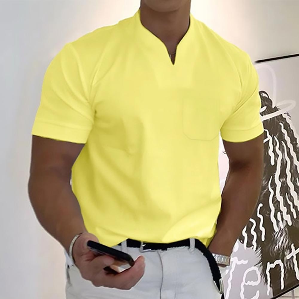 Men’s Polo Shirt Classic Fit, Breathable Smart Casual Shirt