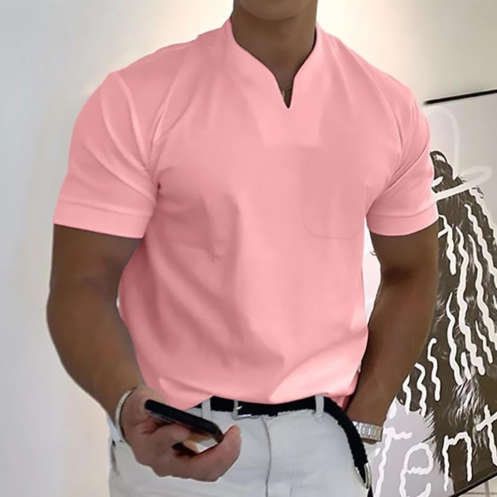 Men’s Polo Shirt Classic Fit, Breathable Smart Casual Shirt
