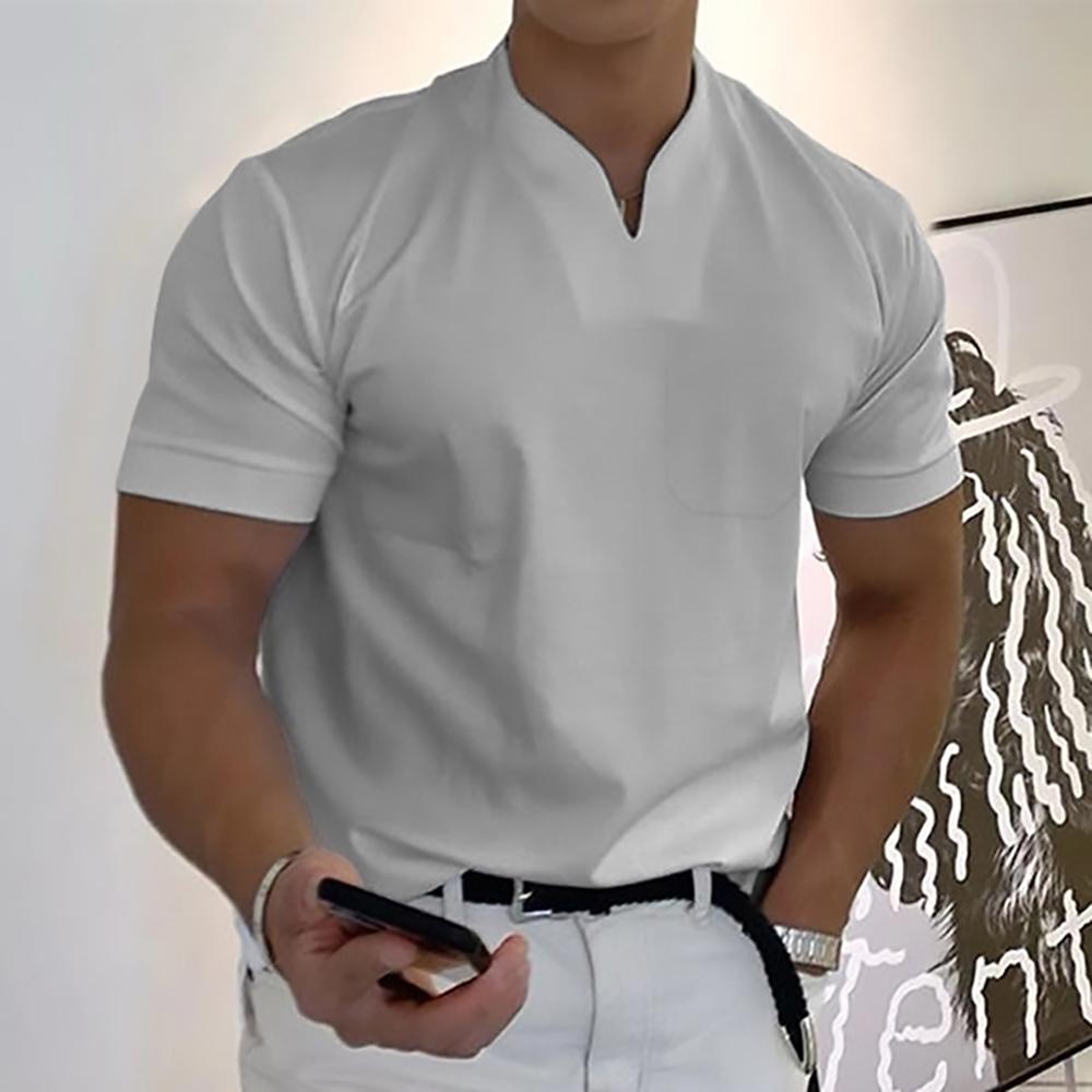 Men’s Polo Shirt Classic Fit, Breathable Smart Casual Shirt
