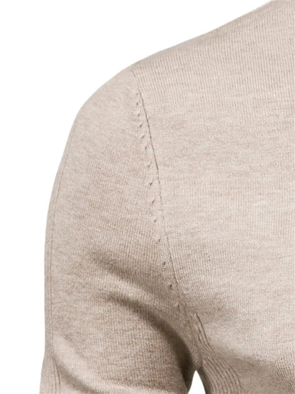 Men’s Casual Turtleneck Pullover – Comfortable Autumn/Winter Sweater