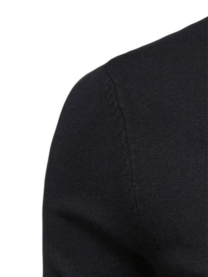 Men’s Casual Turtleneck Pullover – Comfortable Autumn/Winter Sweater