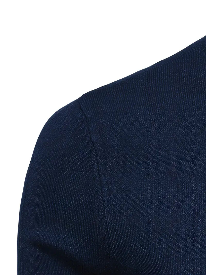 Men’s Casual Turtleneck Pullover – Comfortable Autumn/Winter Sweater