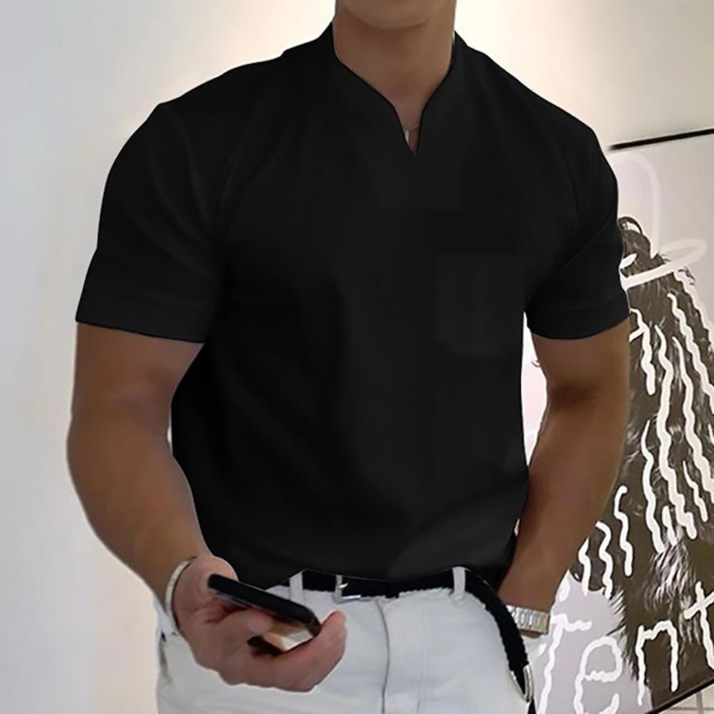 Men’s Polo Shirt Classic Fit, Breathable Smart Casual Shirt