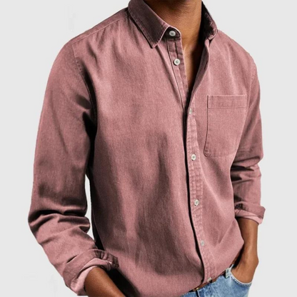 Men’s Comfortable Casual Shirt – Soft Breathable Relaxed Fit Shirt for Everyday Wear
