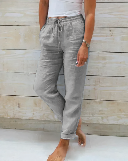 High Waisted Wide Leg Trousers for Women