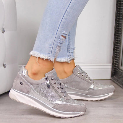 Women’s Comfortable Shoes – Breathable Walking Shoes with Arch Support and Non-Slip Sole