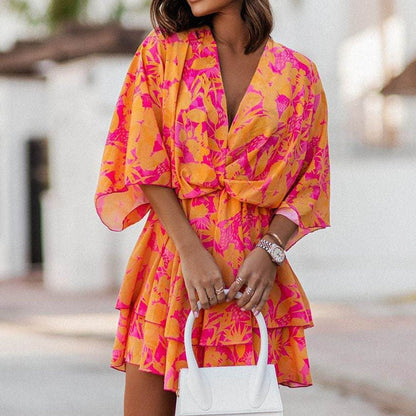 Women’s Boho Mini Dress – Lightweight Summer Chic