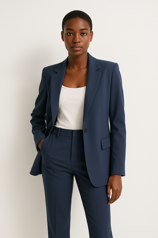 Women’s Trouser Suit Set – Elegant Blazer and Pants Outfit for Business & Formal Wear