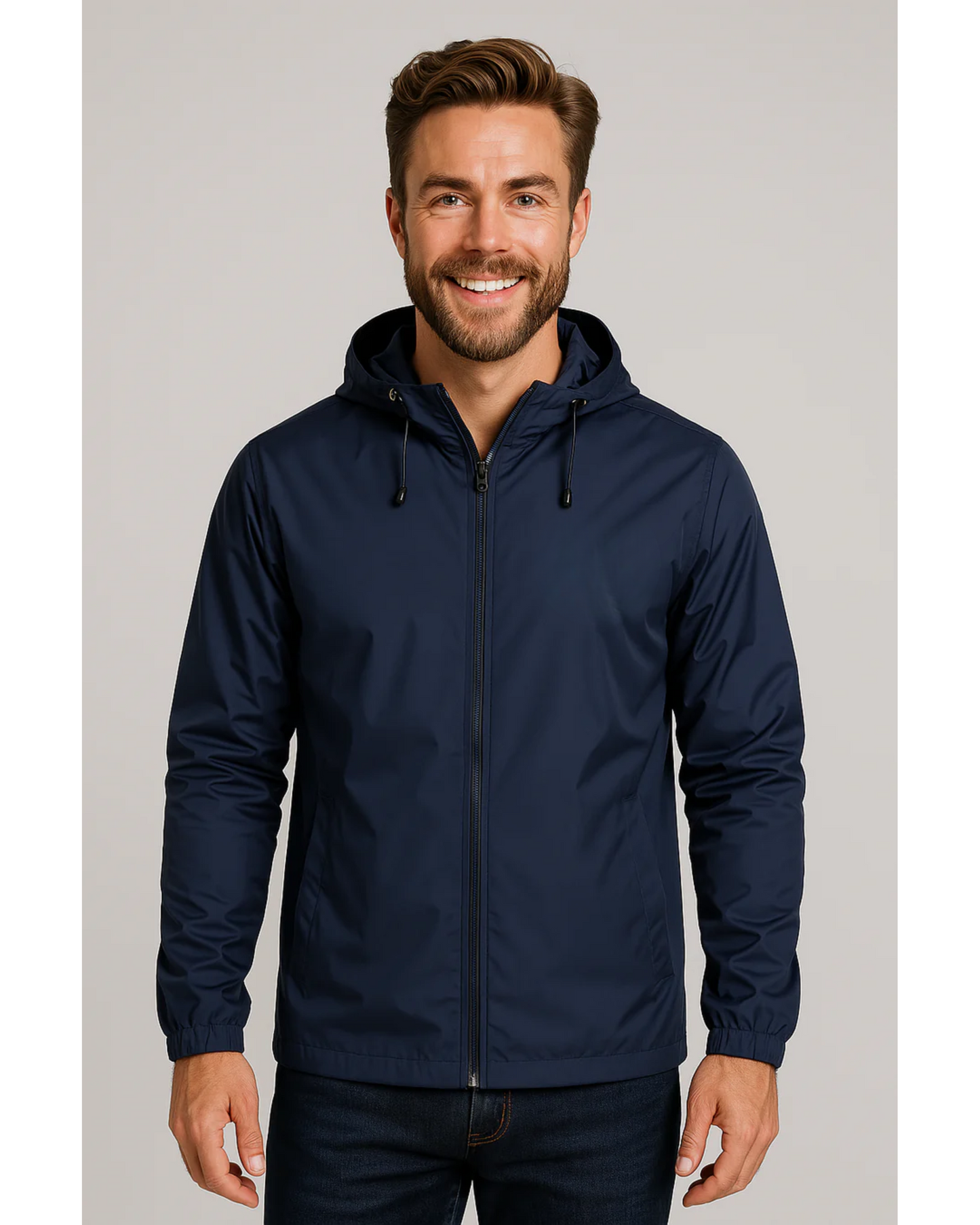 Men’s Water-Resistant Autumn Jacket – Lightweight Weatherproof Coat