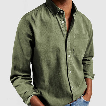 Men’s Comfortable Casual Shirt – Soft Breathable Relaxed Fit Shirt for Everyday Wear