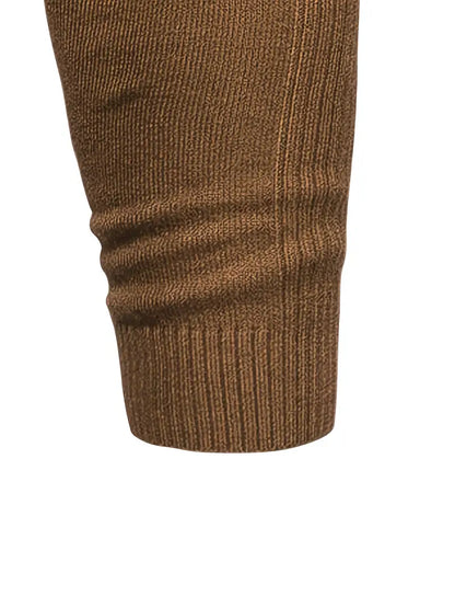 Men’s Casual Turtleneck Pullover – Comfortable Autumn/Winter Sweater