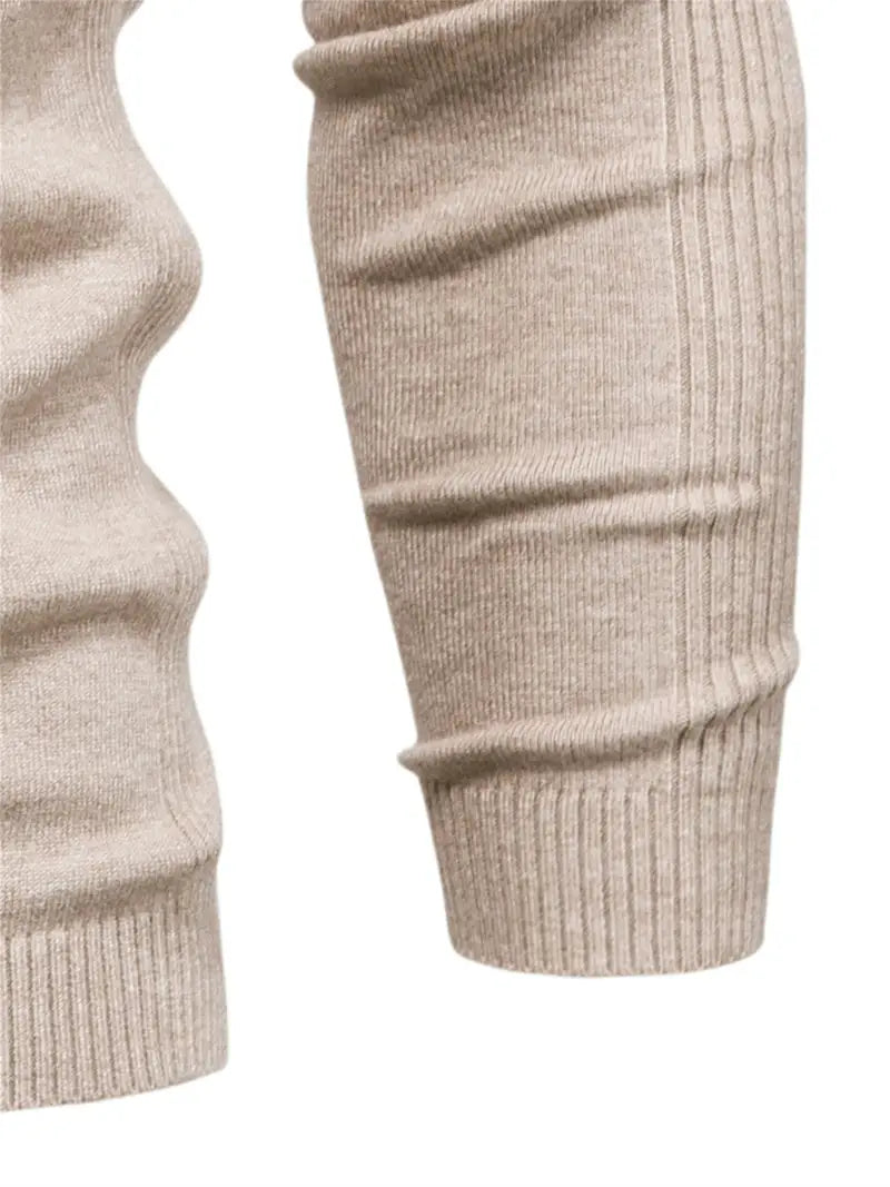 Men’s Casual Turtleneck Pullover – Comfortable Autumn/Winter Sweater