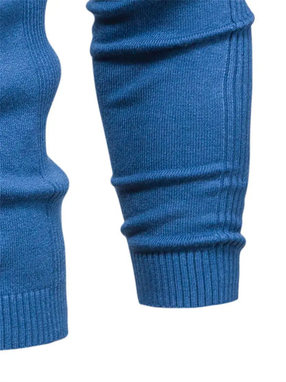 Men’s Casual Turtleneck Pullover – Comfortable Autumn/Winter Sweater