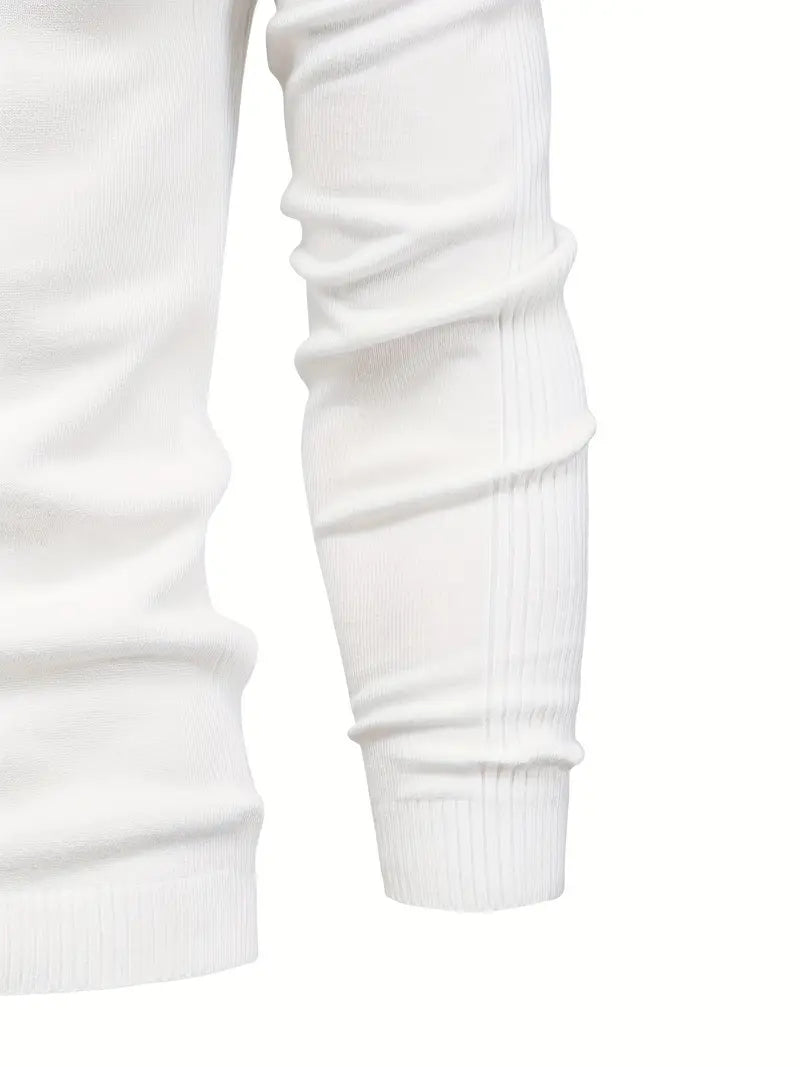 Men’s Casual Turtleneck Pullover – Comfortable Autumn/Winter Sweater