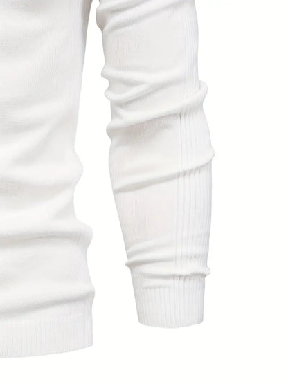 Men’s Casual Turtleneck Pullover – Comfortable Autumn/Winter Sweater