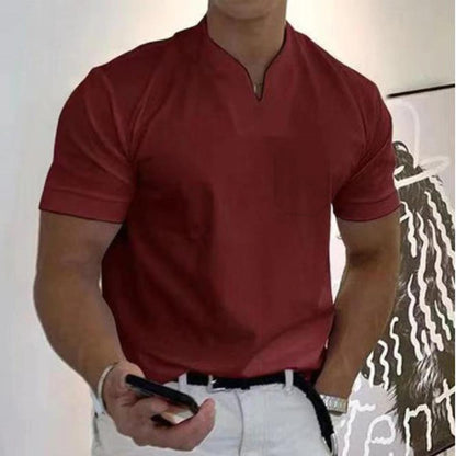 Men’s Polo Shirt Classic Fit, Breathable Smart Casual Shirt