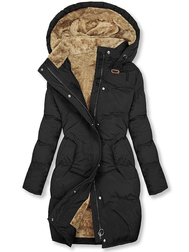 Women’s Luxurious Insulated Jacket – Warm Winter Coat with Elegant Design
