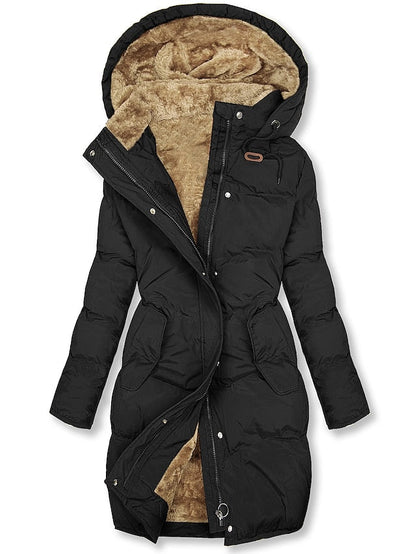 Women’s Luxurious Insulated Jacket – Warm Winter Coat with Elegant Design
