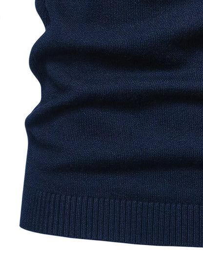 Men’s Casual Turtleneck Pullover – Comfortable Autumn/Winter Sweater