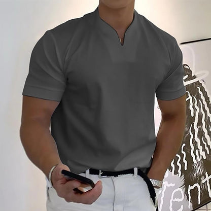 Men’s Polo Shirt Classic Fit, Breathable Smart Casual Shirt