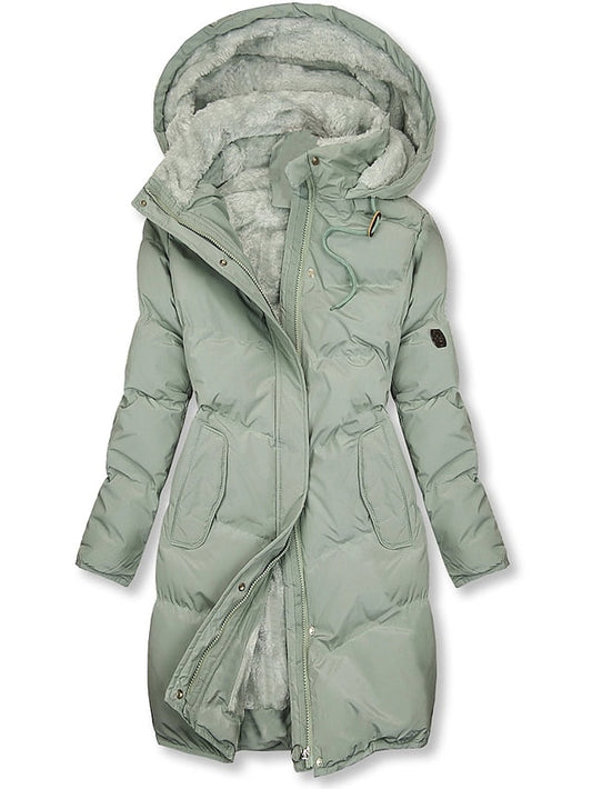 Women’s Luxurious Insulated Jacket – Warm Winter Coat with Elegant Design