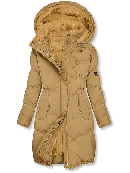Women’s Luxurious Insulated Jacket – Warm Winter Coat with Elegant Design