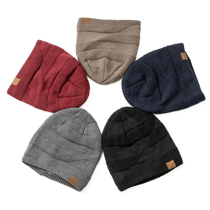 Men’s Winter Beanie – Fleece-Lined Warm Knit Hat
