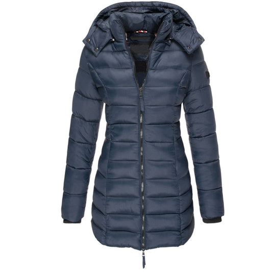 Women’s Down Jacket with Hood – Lightweight Insulated Winter Coat