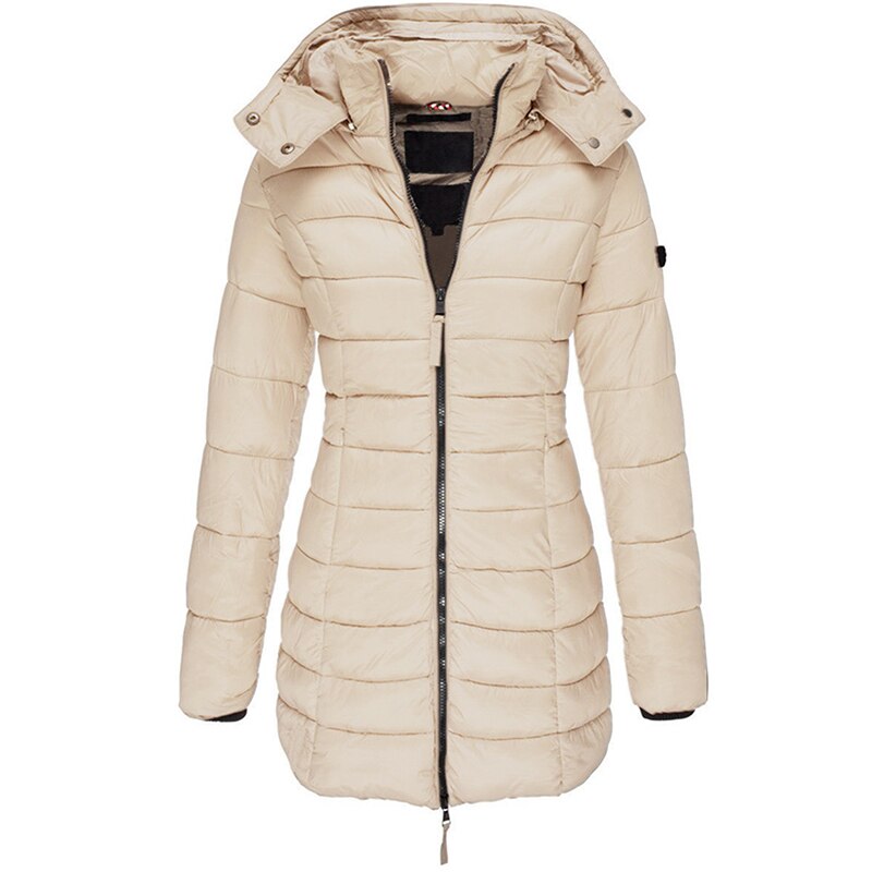 Women’s Down Jacket with Hood – Lightweight Insulated Winter Coat