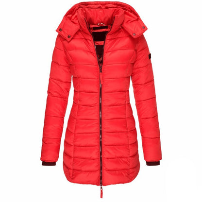 Women’s Down Jacket with Hood – Lightweight Insulated Winter Coat